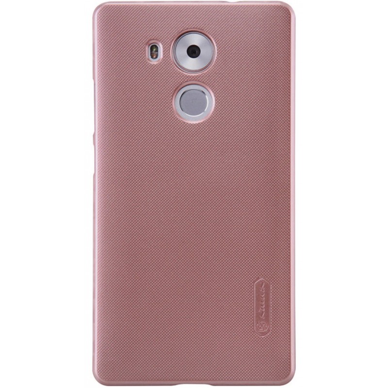Huawei Mate 8 dėklas rausvas "Nillkin" Frosted Shield + plėvelė Huawei Mate 8 dėklas rausvas "Nillkin" Frosted Shield + plėvelė